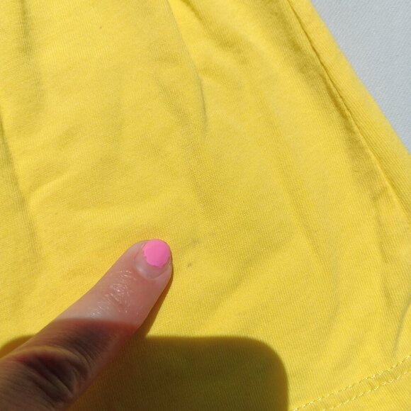 Disney Minnie Mouse Cool Girls Yellow A-Line Tank Dress Baby Toddler 12-18 Month - Picture 5 of 6